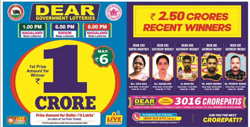dear dhankesari lottery result