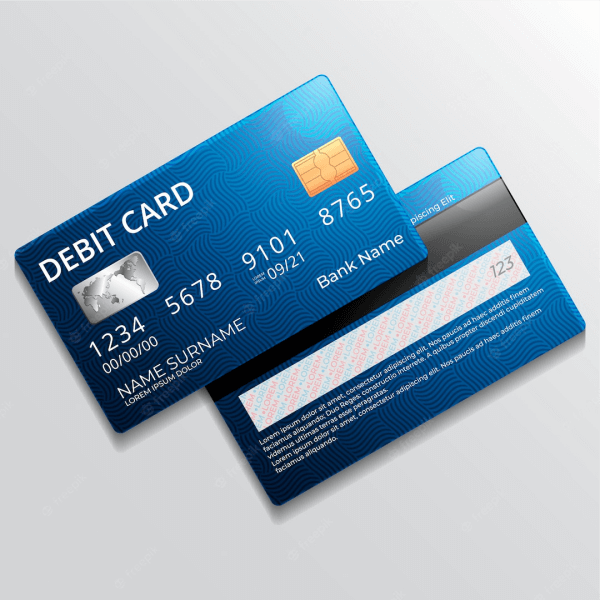 Specifications of a Debit Card