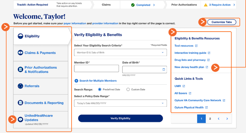 UHC Provider Portal