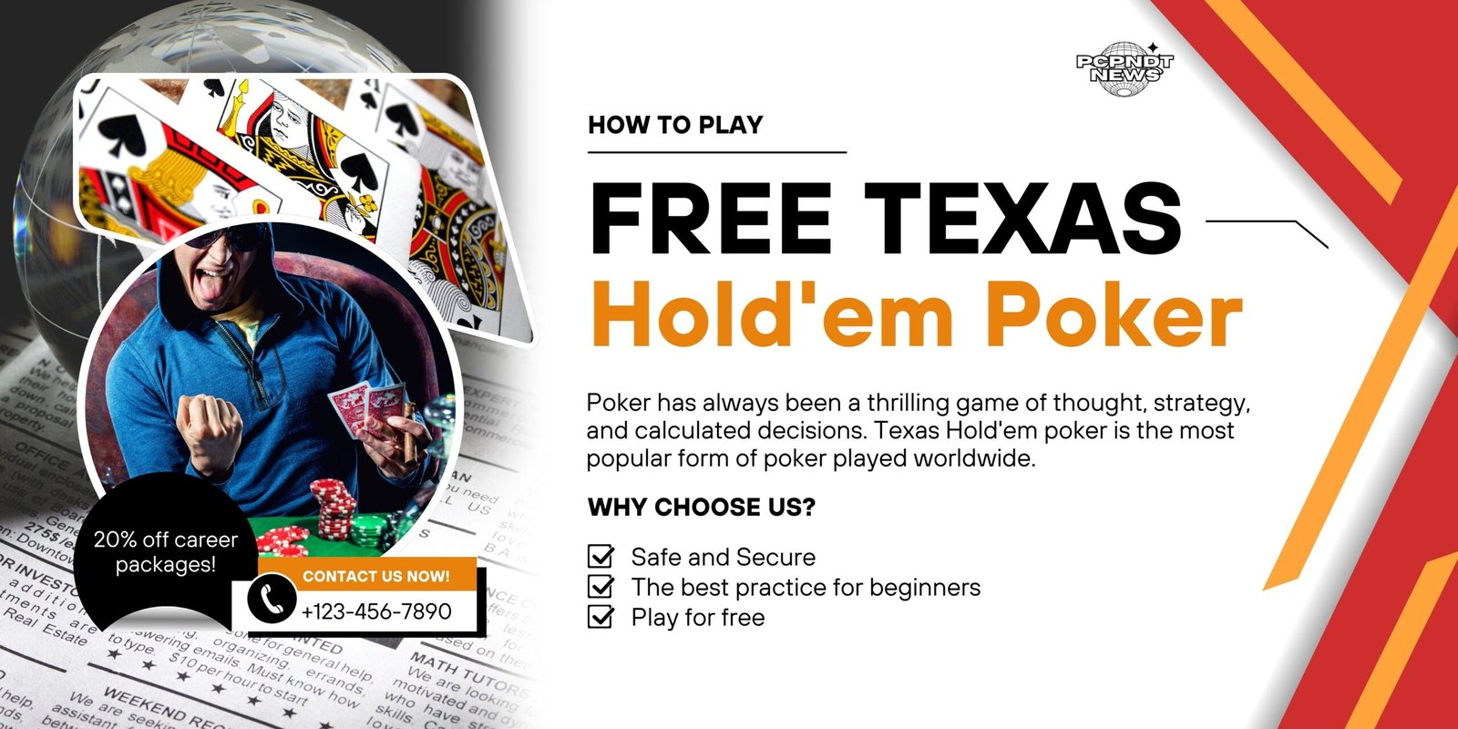 How to Play Free Texas hold'em Poker
