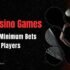 Live Casino Games With Low Minimum Bets For Indian Players